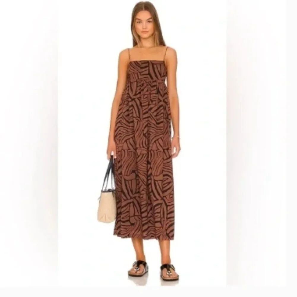 Like New! Rails Lucille Cotton Maxi Dress In Moroccan Nights Size XS